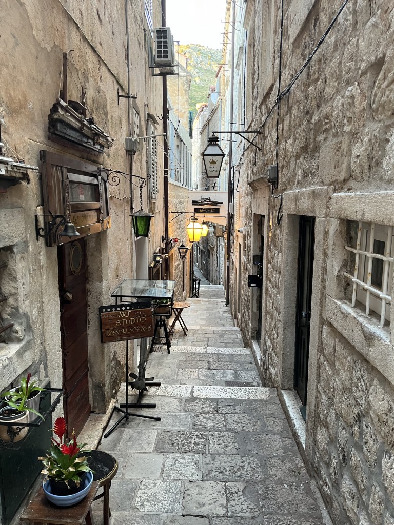 Petite ruelle de Dubrovnik